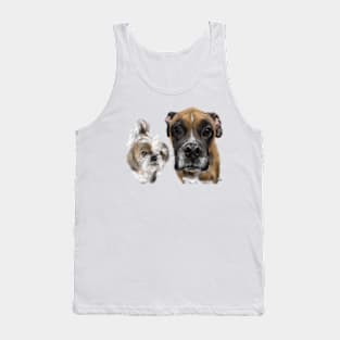 Best Friend Pooches But Keep Your Distance Tank Top